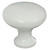 Laurey 54442 1 1/4" Celebration Knob - White