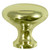 Laurey 54437 1 1/4" Celebration Knob - Polished Brass