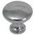 Laurey 54626 1 3/8" Hollow Steel Knob - Polished Chrome