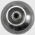 Laurey 54626 1 3/8" Hollow Steel Knob - Polished Chrome
