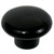 Laurey 1 1/4" Plastic Knob - Black - 34615