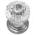 Laurey 1" Acrystal Knob - Acrylic W/ Polished Chrome Base - 82026