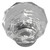 Laurey 81926 55mm Knob - Kristal - Polished Chrome