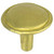 Laurey 37404 1 3/8" Merlot Knob - Satin Brass