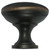 Laurey 54666 1 3/8" Hollow Steel Knob - Oil Rubbed Bronze