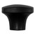 Laurey 74420 1 1/4"" Square Knob - Aventura - Matte Black