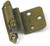 Laurey 28605 3/8" Inset Self-Closing Hinge - Antique Brass
