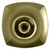 Laurey 74410 1 1/4" Square Knob - Aventura - Champagne Brass