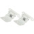 Laurey 3/8" Inset Self-Closing Hinge - White - 28642