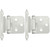 Laurey 28742 No Inset Self-Closing Hinge - White