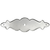 Laurey 4" X 1" Georgetown Backplate - Satin Chrome - 22239