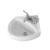 Fine Fixtures 4"cc Corner Wall Hung Sink 11"X16" - White - WH1111W