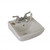 Fine Fixtures 4"cc Wall Hung Sink 12.4"X11" - Biscuit - WH1211BI