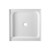 Fine Fixtures Acrylic Shower Base 32" X 32" White - Front Single Threshold - SBA3232W-F