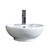 Fine Fixtures Ceramic Round Vessel Sink 16" X 16" - White - VE1616W