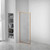 Fine Fixtures Fixed Full Frame Shower Panel - 34" X 74" - Satin Brass - SDF2-34SB