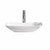 Fine Fixtures MV2314SW Modern Ceramic Rectangular Vessel Sink 23" X 14" White - No Faucet Hole
