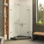 Fine Fixtures Neo-Angle Frameless Shower Enclosure - 42" X 42" - Polished Chrome - SENA1-42PC