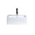Fine Fixtures Square Vessel Sink 17.5" X 17" White - SVC1717W