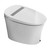 Fine Fixtures ST2W Surf Battery-Powered One-Piece Smart Toilet, Tankless- White