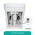 Fine Fixtures Surf Battery-Powered One-Piece Smart Toilet, Tankless- White - ST2W