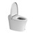 Fine Fixtures Surf Battery-Powered One-Piece Smart Toilet, Tankless- White - ST2W