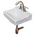 Fine Fixtures WH1412W Wall Hung Sink 14" X 12" - White