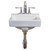 Fine Fixtures Wall Hung Sink 14" X 12" - White - WH1412W