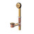 Gerber Classics Trip Lever 20 Gauge Drain for Standard Tub - Brushed Bronze - G0041818BB