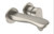 TOTO® GO 1.2 GPM Wall-Mount Single-Handle Bathroom Faucet with COMFORT GLIDE™ Technology, Brushed Nickel - TLG01310UA#BN