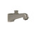 TOTO® Connelly Wall Tub Spout with Diverter, Brushed Nickel - TS221EV#BN