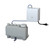 TOTO® Touchless Auto Foam Soap Dispenser Controller and 3 Liter Reservoir for 1 Spout Compatibility - TLK01101UA