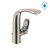 TOTO® GO 1.2 GPM Single Side-Handle Bathroom Sink Faucet with COMFORT GLIDE Technology and Drain Assembly, Polished Nickel - TLG01309U#PN