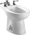 TOTO® Piedmont® Deck Mount Vertical Spray Flushing Rim Bidet, Cotton White - BT500B#01