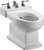TOTO® Lloyd® Deck Mount Vertical Spray Flushing Rim Bidet, Cotton White - BT930B#01