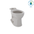 TOTO® Entrada Universal Height Round Toilet Bowl, Sedona Beige - C243EF#12