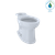 TOTO® Entrada™ Universal Height Elongated Toilet Bowl, Cotton White - C244EF#01