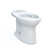 TOTO® Drake® Elongated TORNADO FLUSH® Toilet Bowl with CEFIONTECT®, Cotton White - C776CEG#01