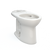 TOTO® Drake® Elongated TORNADO FLUSH® Toilet Bowl with CEFIONTECT®, Colonial White - C776CEG#11
