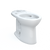 TOTO® Drake® Elongated Universal Height TORNADO FLUSH® Toilet Bowl with CEFIONTECT®, WASHLET®+ Ready, Cotton White - C776CEFGT40#01
