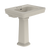 TOTO® Promenade® 27-1/2" x 22-1/4" Rectangular Pedestal Bathroom Sink for 4 inch Center Faucets, Bone - LPT530.4N#03