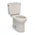 TOTO® Drake® Two-Piece Round 1.6 GPF Universal Height TORNADO FLUSH® Toilet with CEFIONTECT®, Sedona Beige - CST775CSFG#12