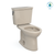 TOTO® Drake® Transitional Two-Piece Elongated 1.28 GPF TORNADO FLUSH® Toilet with CEFIONTECT®, Bone - CST786CEG#03