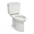 TOTO® Drake®  Two-Piece Elongated 1.6 GPF Universal Height TORNADO FLUSH® Toilet with CEFIONTECT®, Colonial White - CST776CSFG#11