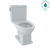 TOTO® Connelly® Two-Piece Elongated Dual-Max®, Dual Flush 1.28 and 0.9 GPF Universal Height Toilet with CEFIONTECT, Colonial White - CST494CEMFG#11