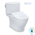 TOTO® WASHLET®+ Nexus® Two-Piece Elongated 1.28 GPF Toilet with S7A Contemporary Bidet Seat, Cotton White - MW4424736CEFG#01