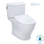 TOTO® WASHLET®+ Nexus® Two-Piece Elongated 1.28 GPF Toilet with Auto Flush S7A Contemporary Bidet Seat, Cotton White - MW4424736CEFGA#01