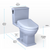 TOTO® WASHLET®+ Connelly® Two-Piece Elongated Dual Flush 1.28 and 0.9 GPF Toilet and Classic WASHLET S7 Contemporary Bidet Seat with Auto Flush, Cotton White - MW4944724CEMFGA#01