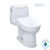 TOTO® WASHLET®+ UltraMax® II One-Piece Elongated 1.28 GPF Toilet with Auto Flush WASHLET®+ S7 Contemporary Bidet Seat, Cotton White - MW6044726CEFGA#01