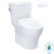 TOTO® WASHLET®+ Aquia IV® Arc Two-Piece Elongated Dual Flush 1.28 and 0.9 GPF Toilet with S7 Contemporary Bidet Seat, Cotton White - MW4484726CEMFGN#01